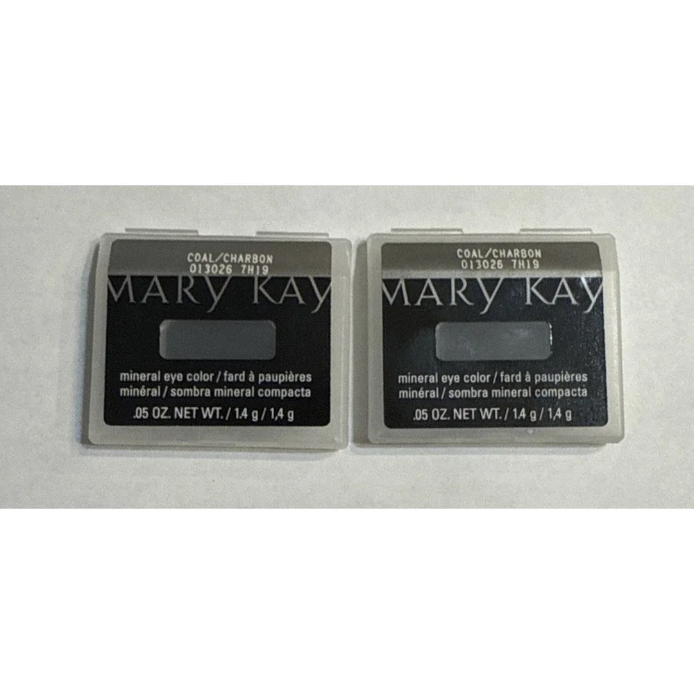 Lot of 2 Mary Kay Mineral Eye Color Shadow COAL 013026‎ New Discontinued READ